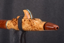 Yellow Cedar Burl Native American Flute, Minor, Mid A-4, #T6G (9)